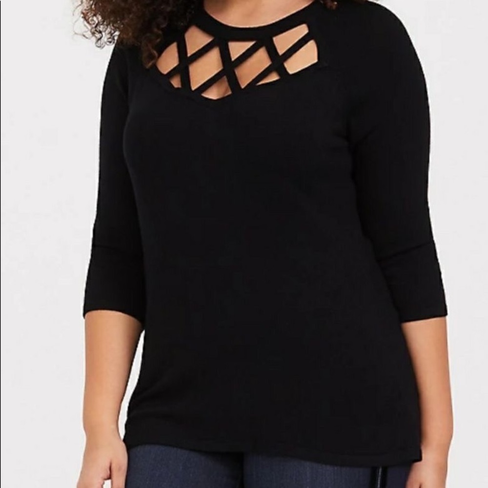 Black torrid sweater